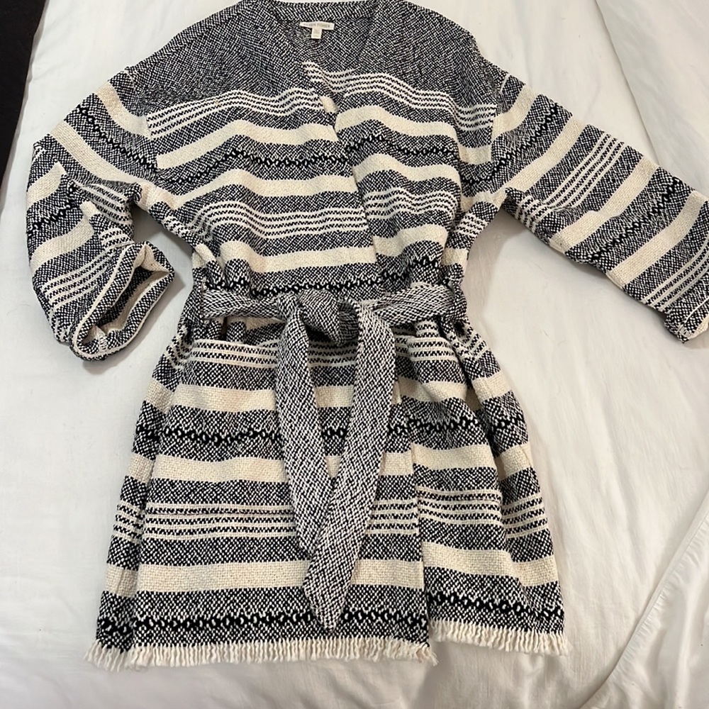 Eileen Fisher 3/4 Open Front Jacket - Picture 1 of 7